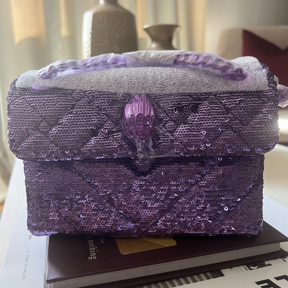 Kurt Geiger London Mini Sequin Chain Strap Crossbody